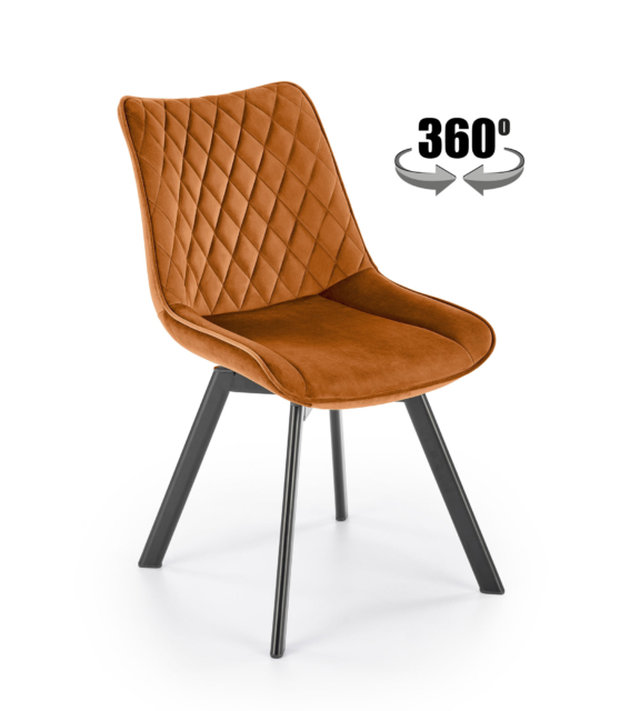 K520 chair, cinnamon / black