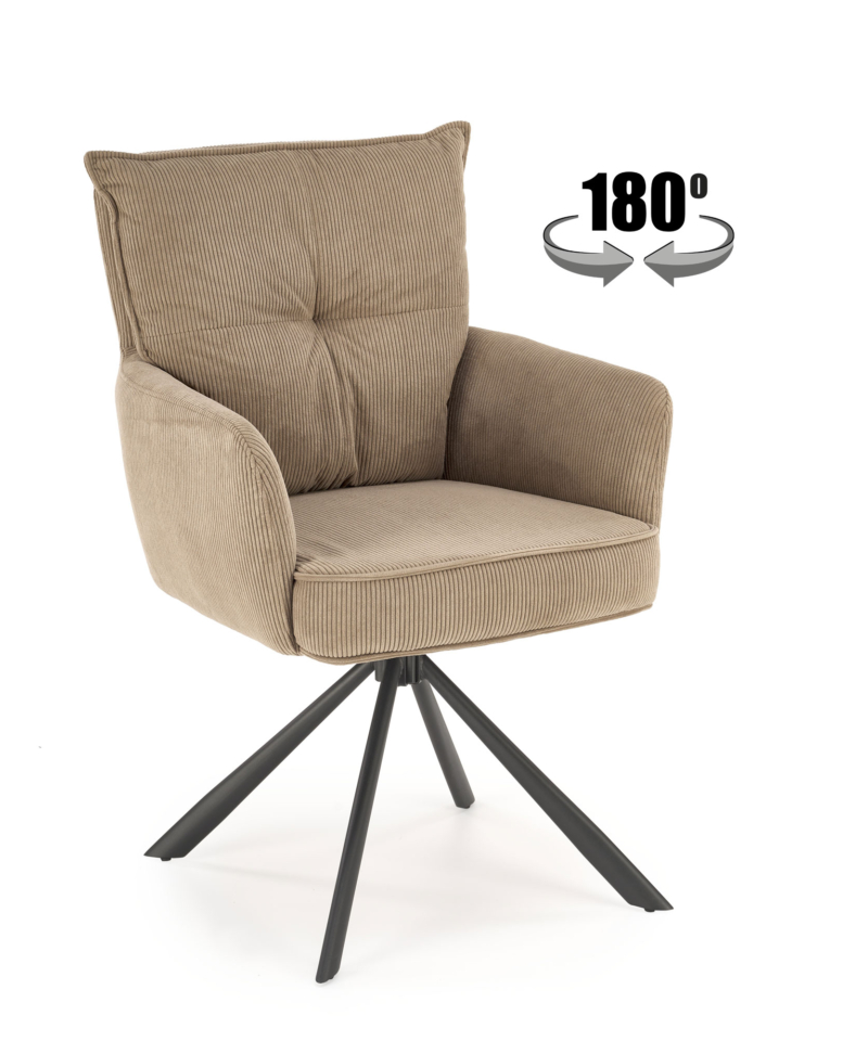 K528 chair, cappuccino