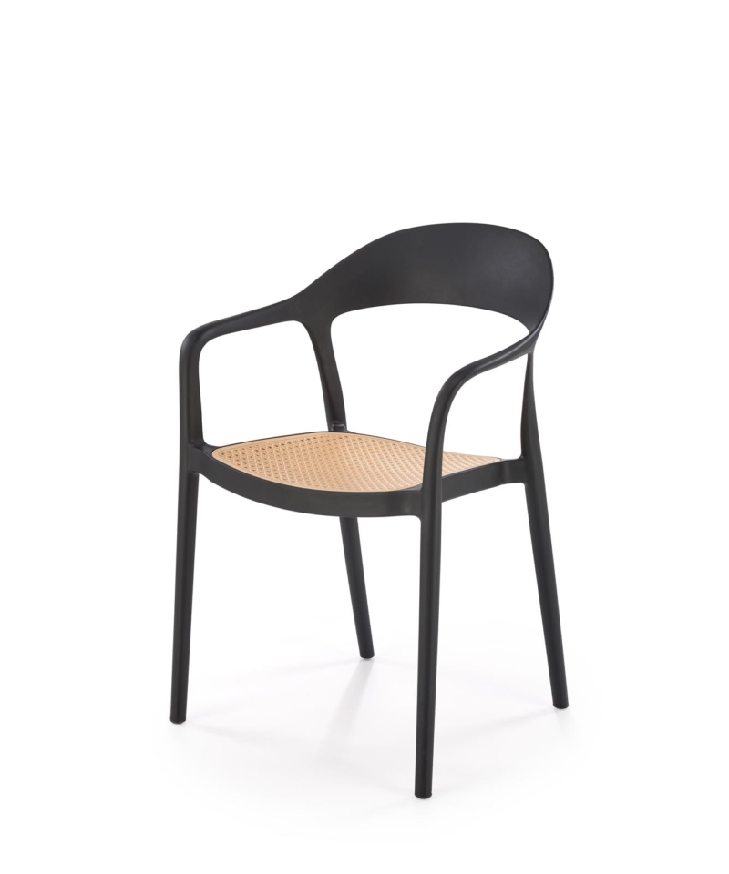 K530 chair black / natural