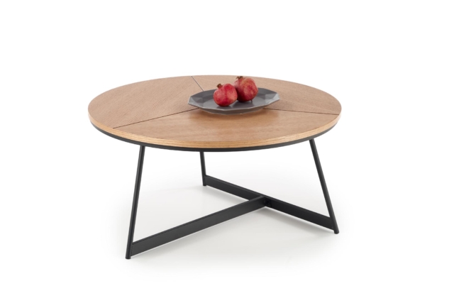 KARIDA c. table natural oak / black