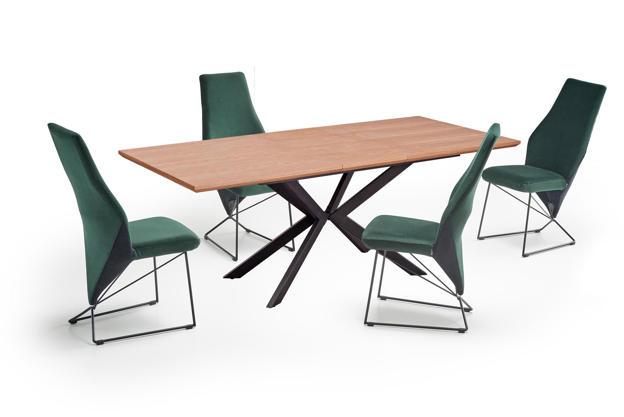 LEGARTO table natural oak/black - Image 4