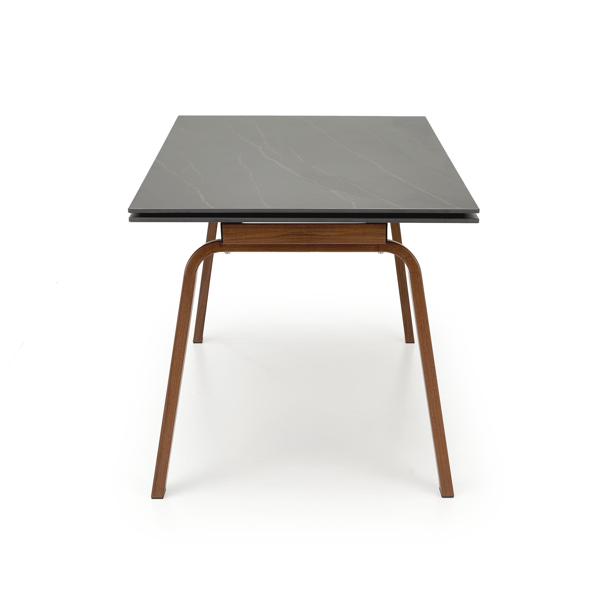 LOZANO extension table, black marble / walnut - Image 8