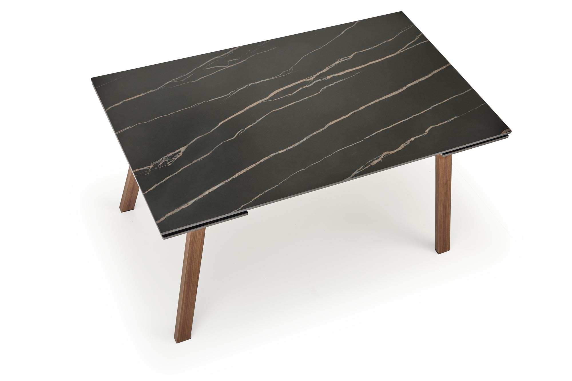 LOZANO extension table, black marble / walnut - Image 18