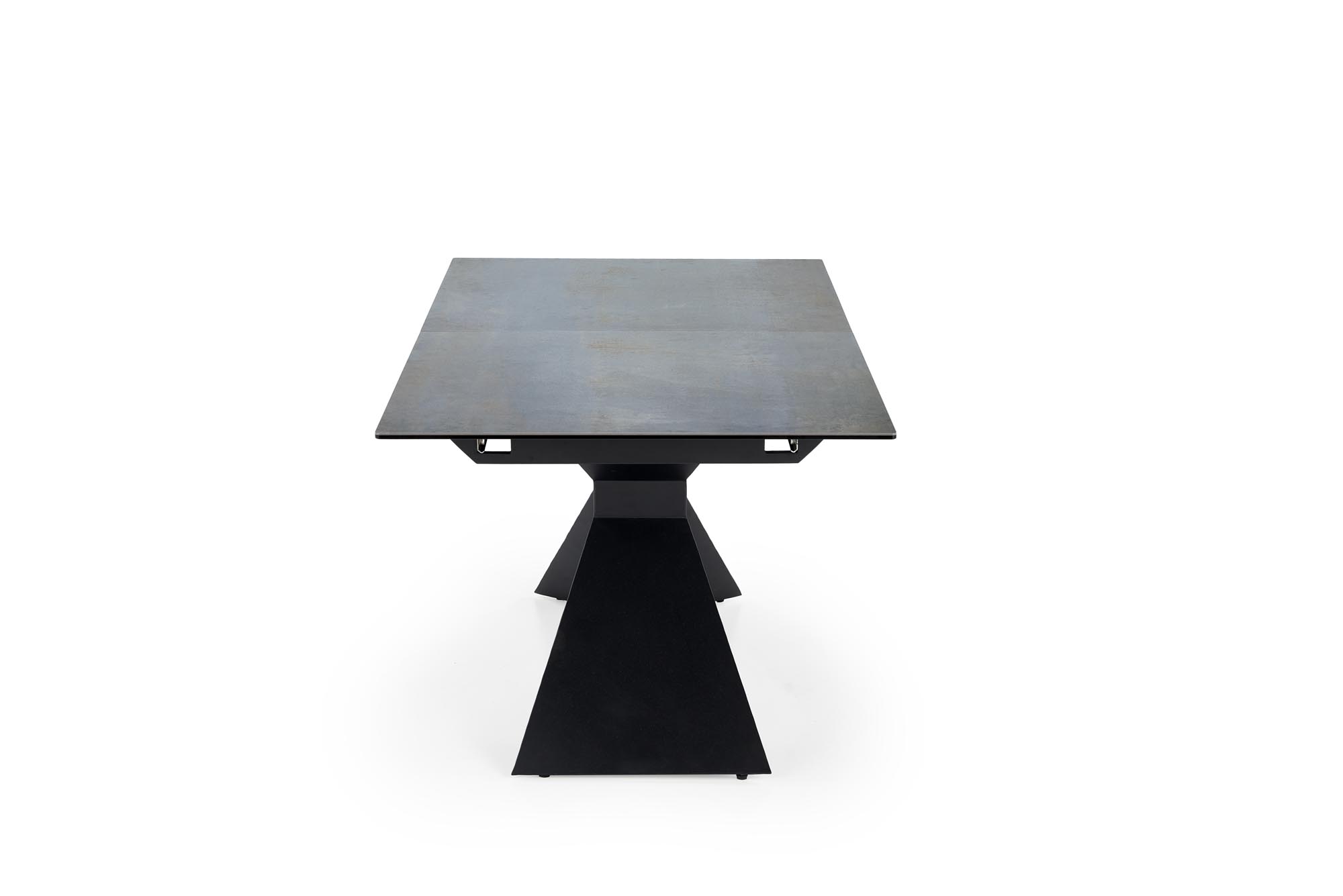 LUCIANO extension table, blue marble / black - Image 10