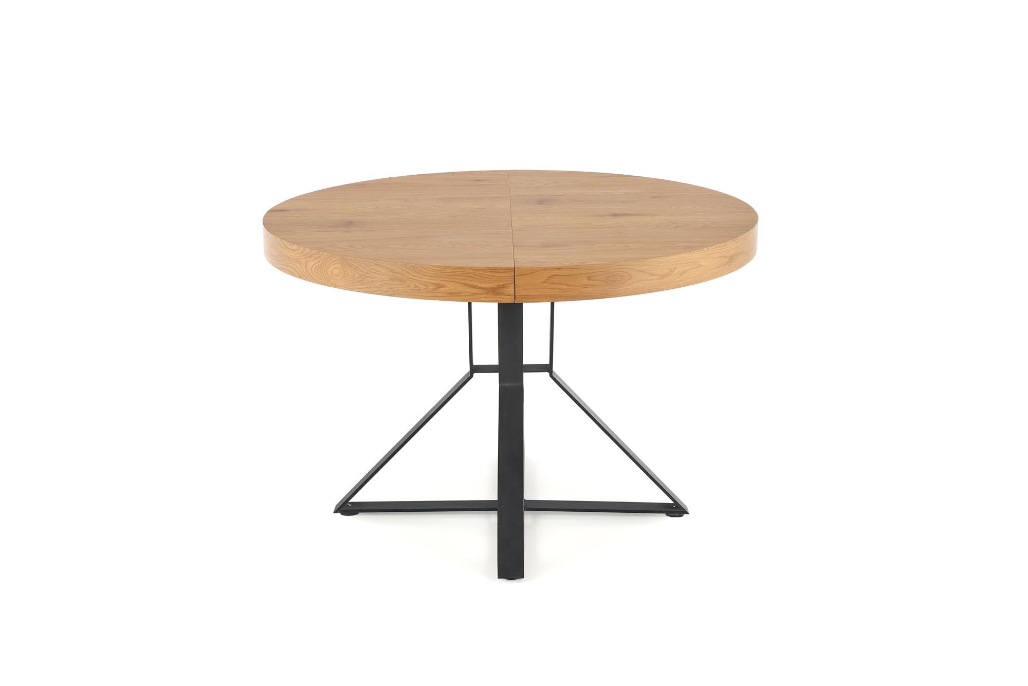 MERCY extension table, color: top - golden oak, legs - black - Image 9