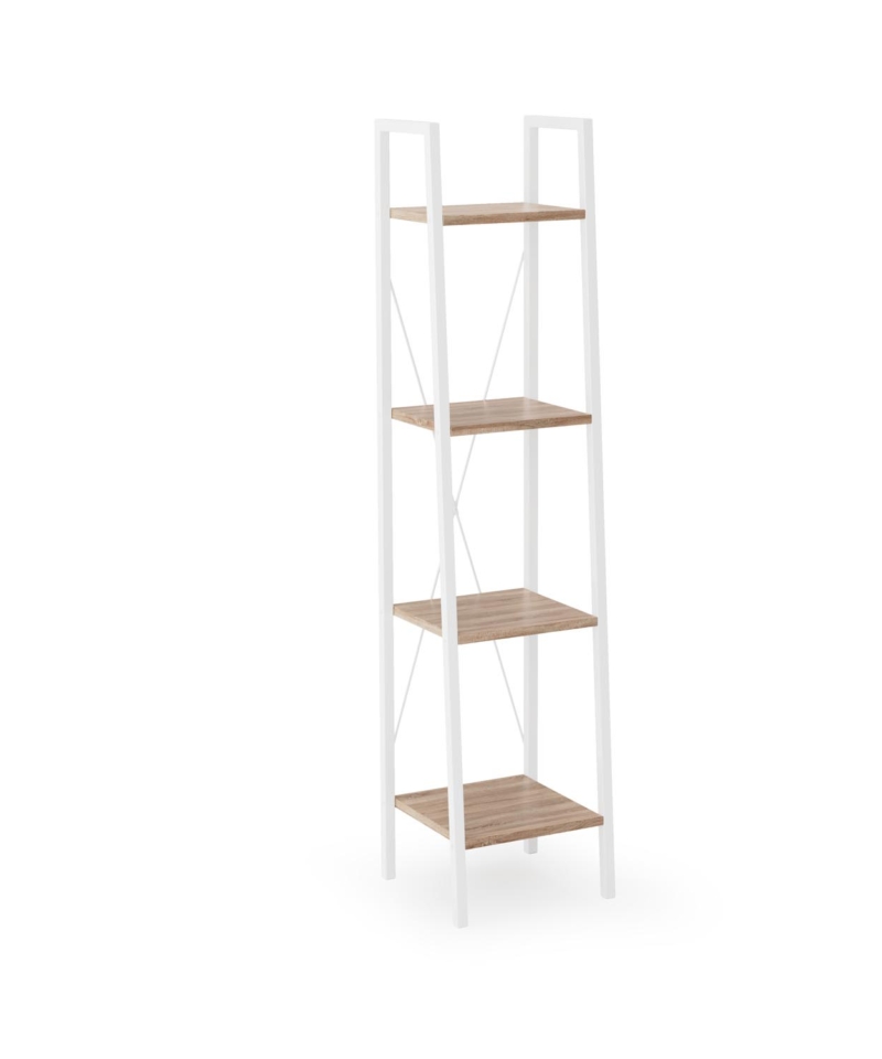 NARVIK REG1 shelving white / sonoma oak