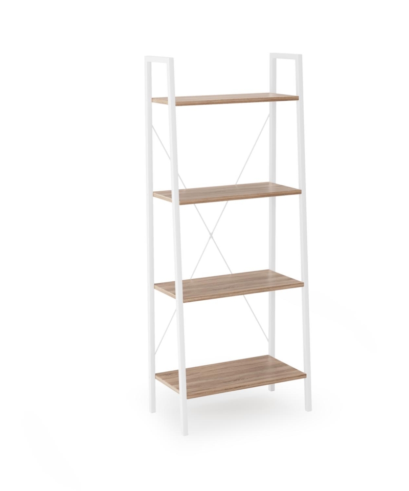NARVIK REG2 shelving white / sonoma oak