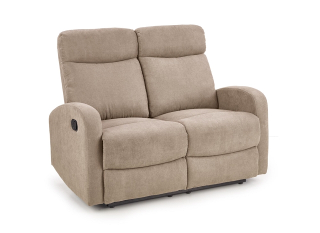 OSLO 2S sofa with recliner fucntion color: beige