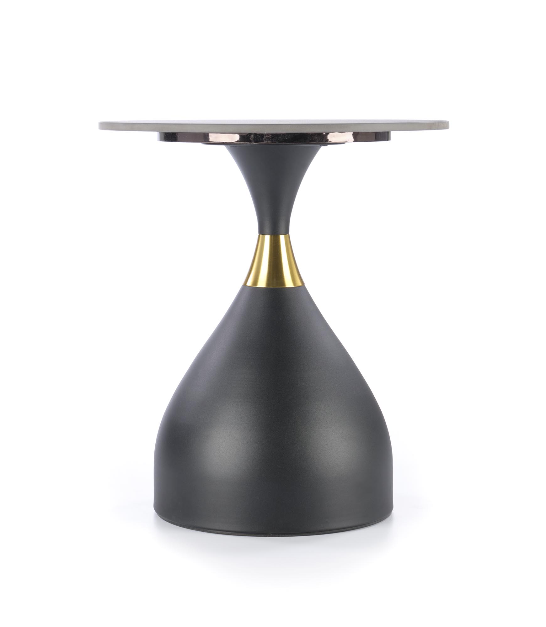 SCALITA coffee table, black marble / black / gold - Image 8