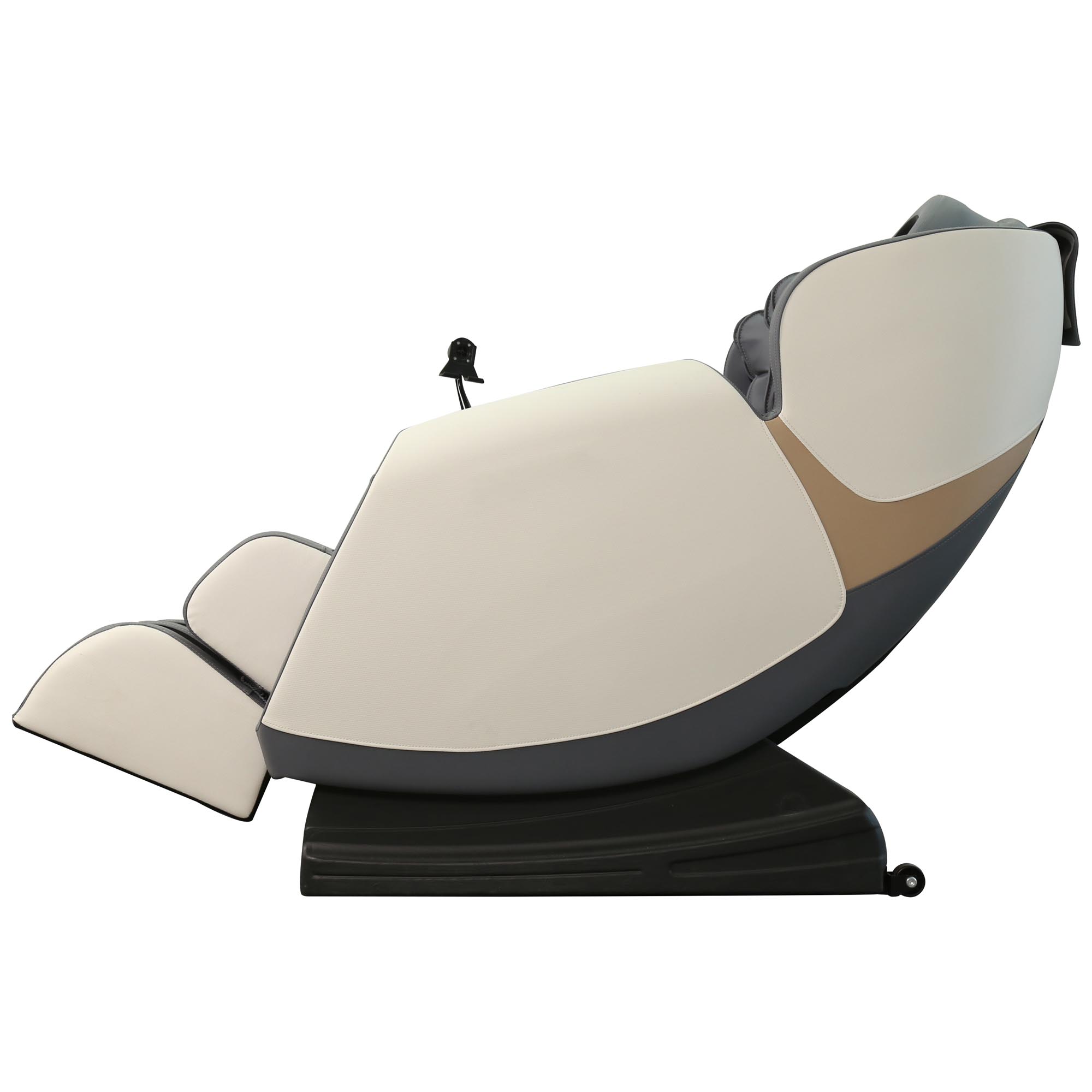 SOLARIA massage chair / heating function / colors: cream / grey / gold - Image 12