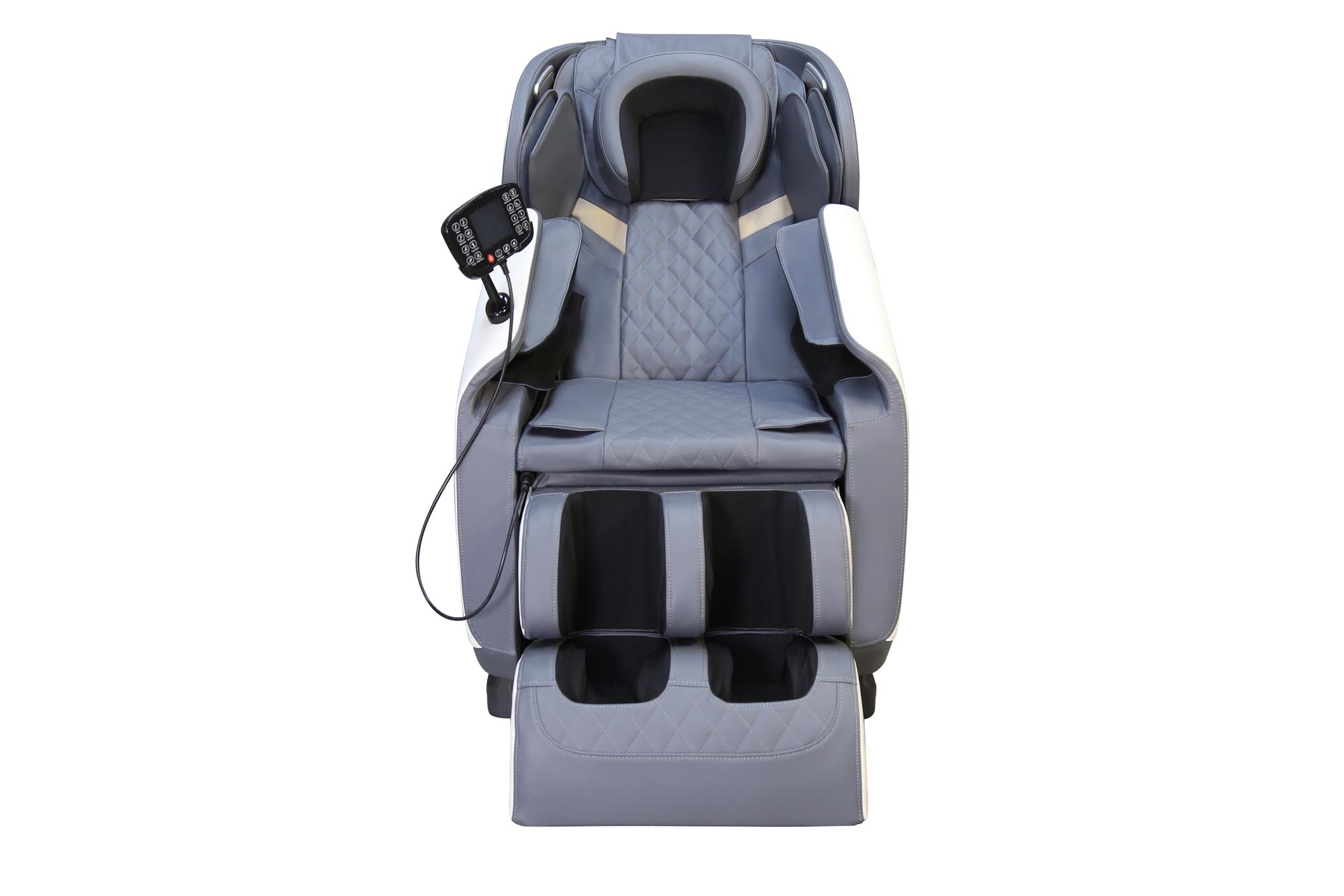 SOLARIA massage chair / heating function / colors: cream / grey / gold - Image 15