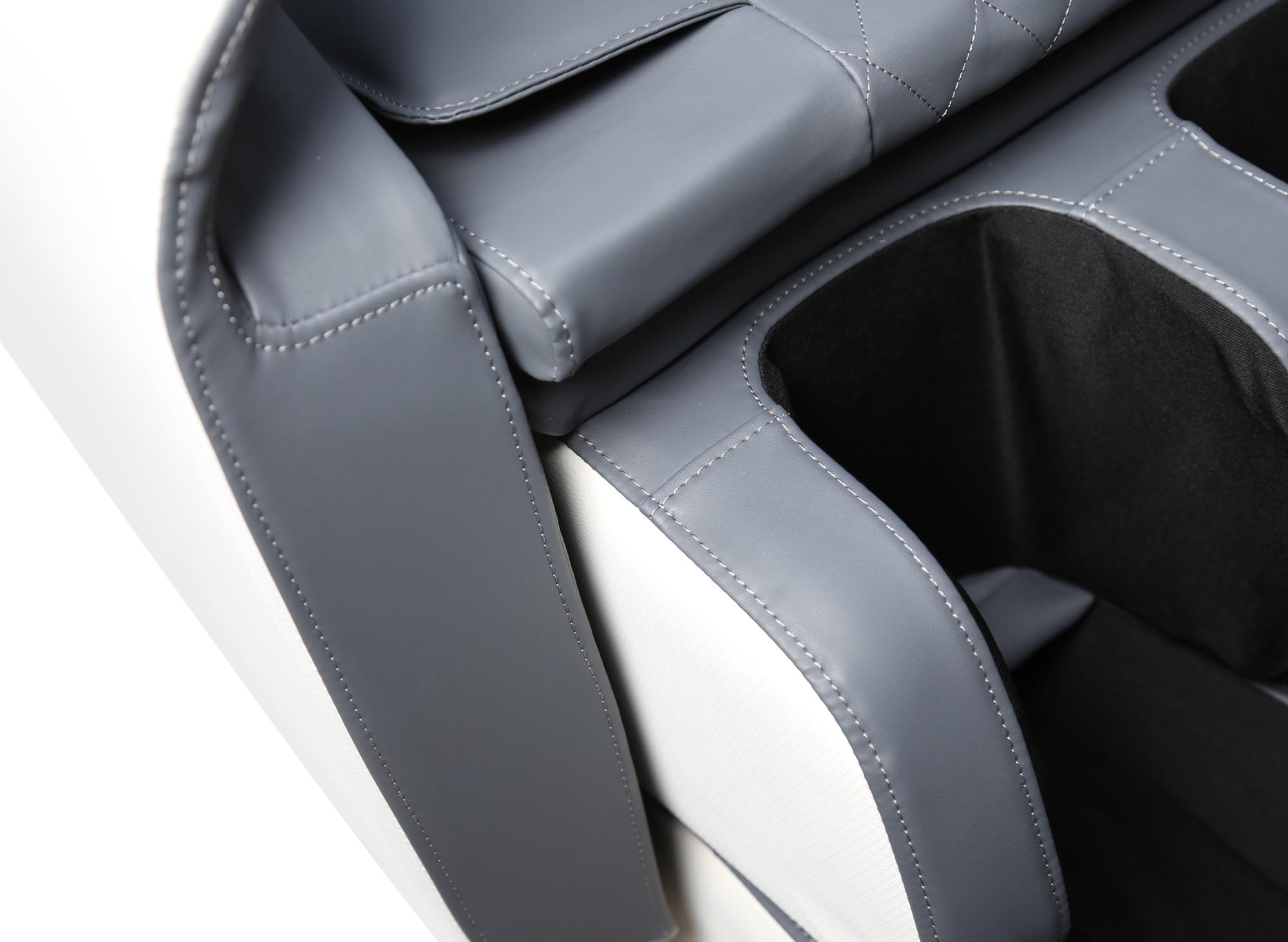 SOLARIA massage chair / heating function / colors: cream / grey / gold - Image 19