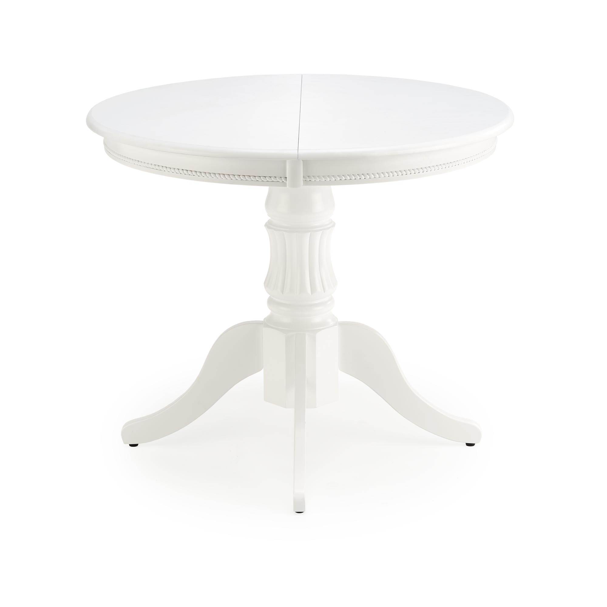 WILLIAM table color: white