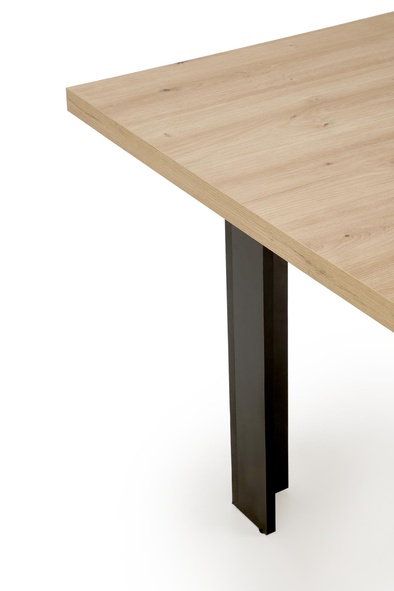 BAGIO extension table, atisan oak / black - Image 17