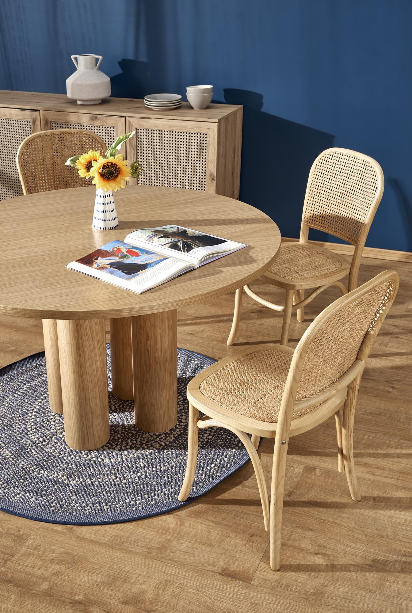 ELEFANTE ROUND table, natural oak - Image 8