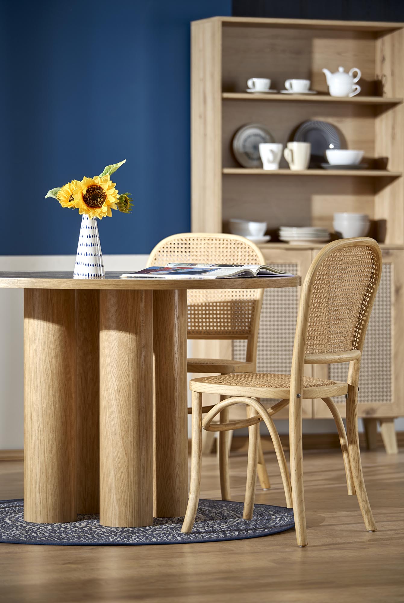 ELEFANTE ROUND table, natural oak - Image 9