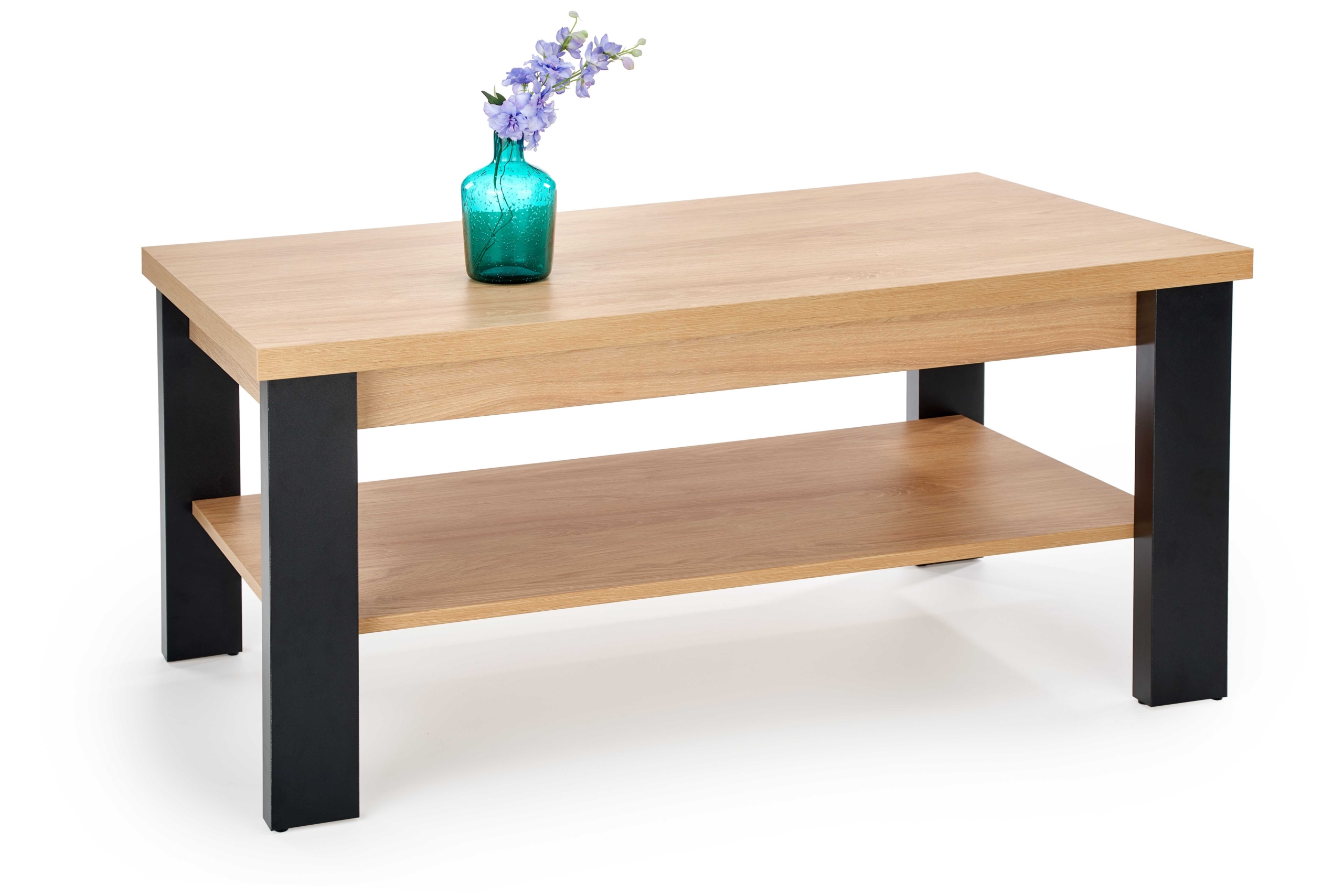 JENNA, c.table, natural hikora / black