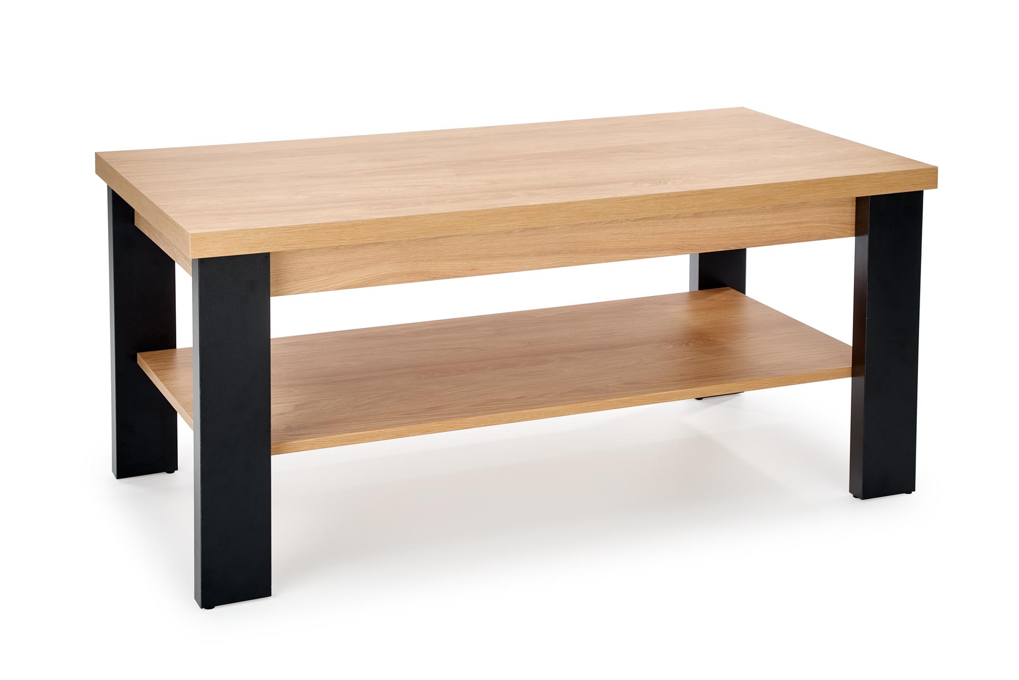 JENNA, c.table, natural hikora / black - Image 3
