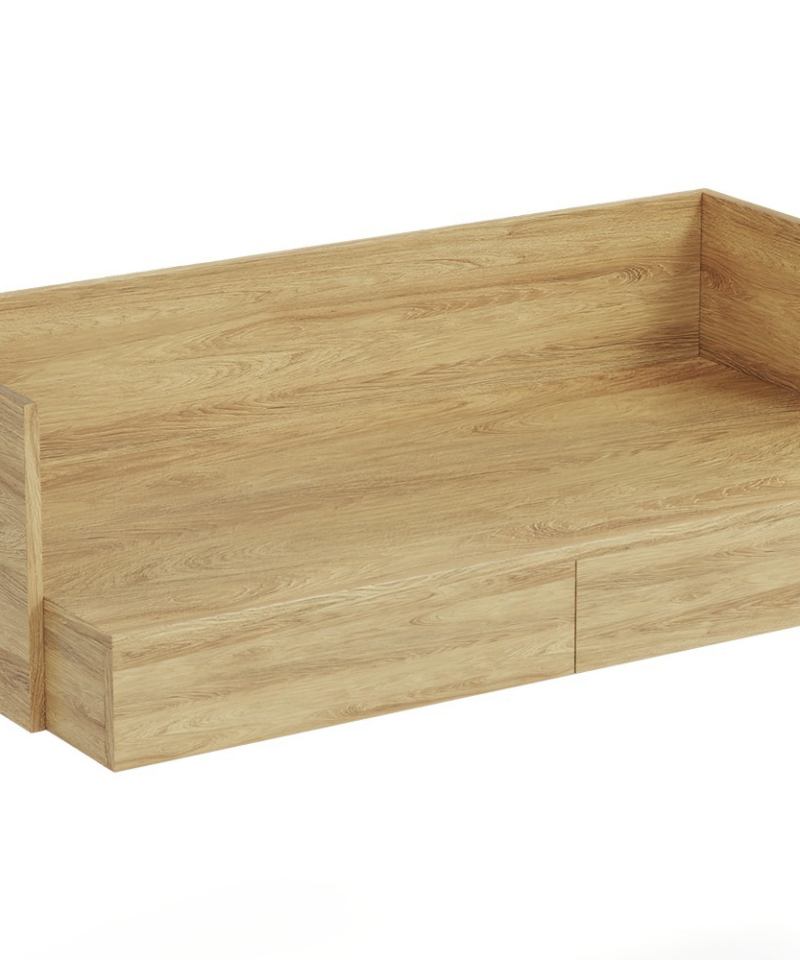 MOBIUS office desk color: hikora oak