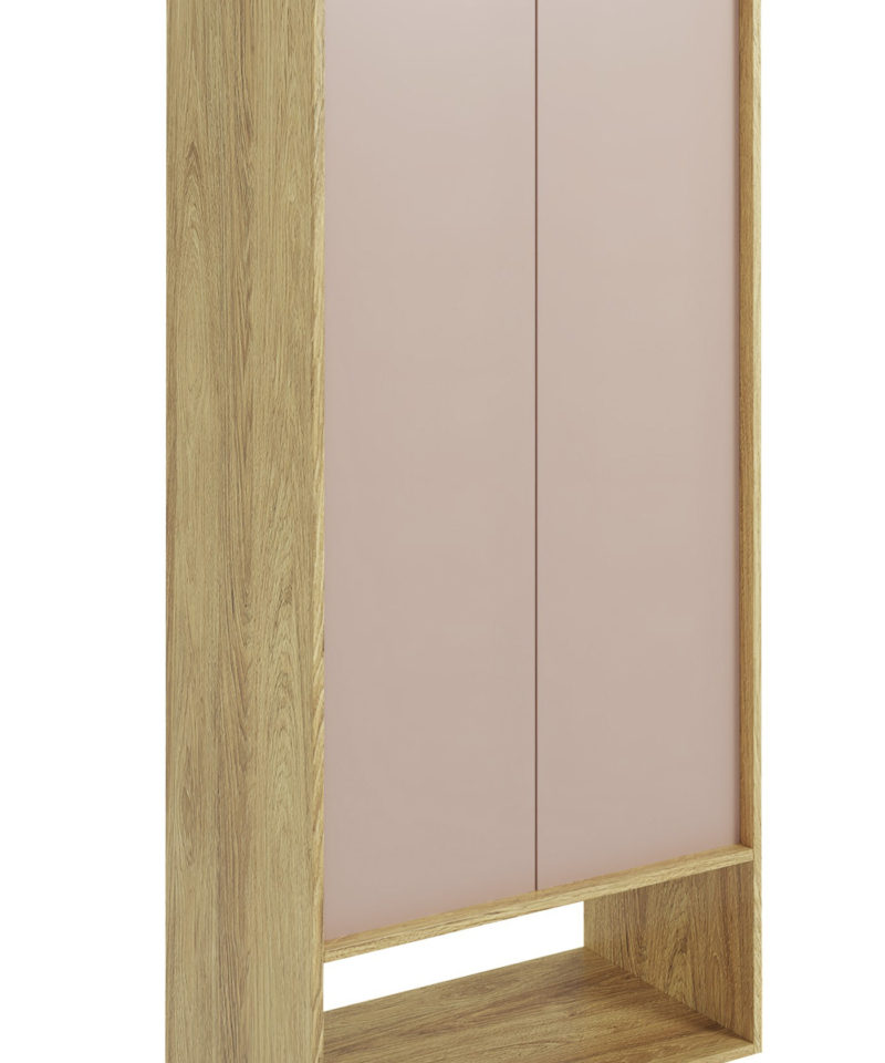 MOBIUS regal 2D color: hikora oak/white