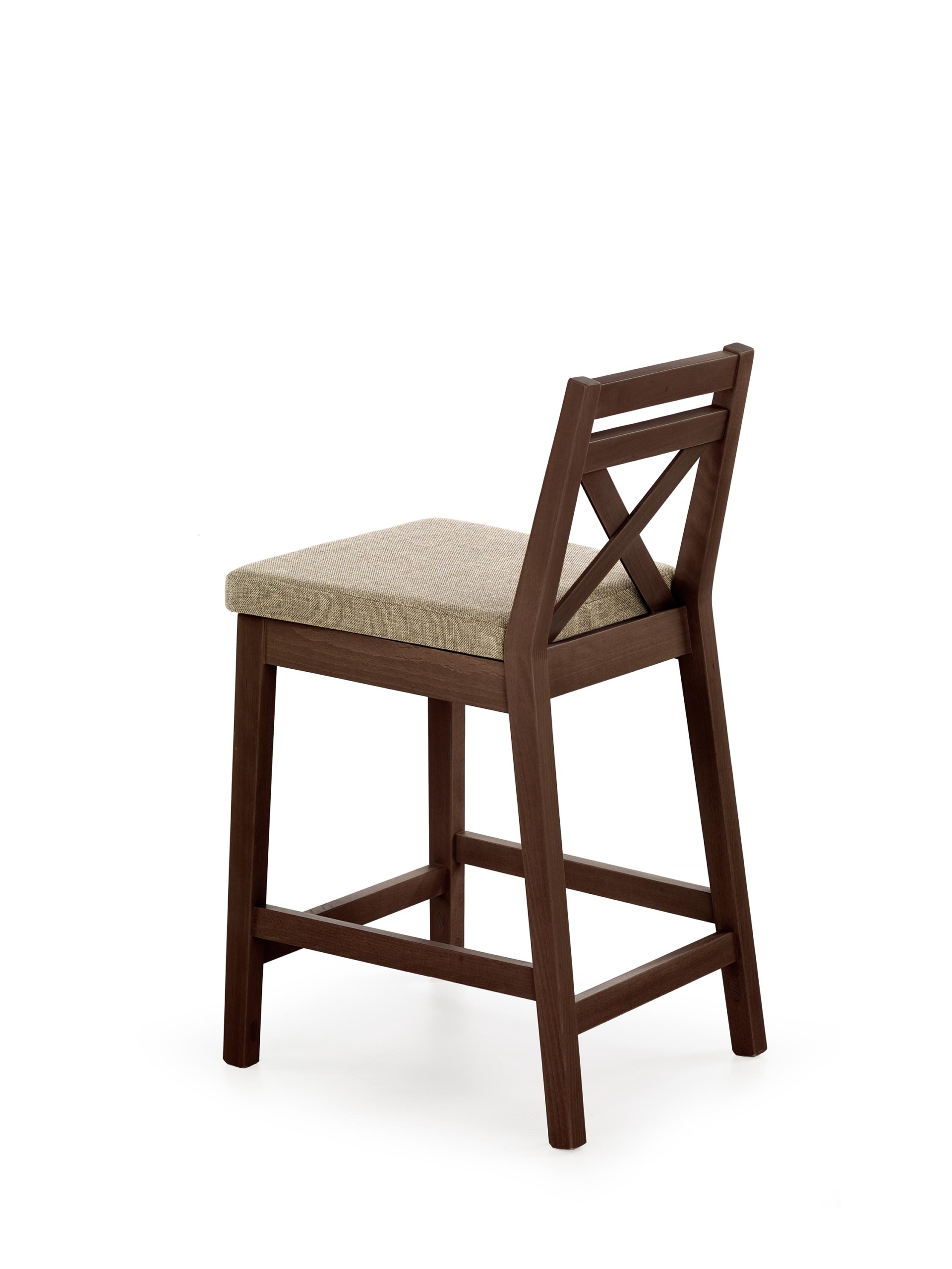 BORYS LOW bar stool, color: dark walnut / Lars 07 - Image 3