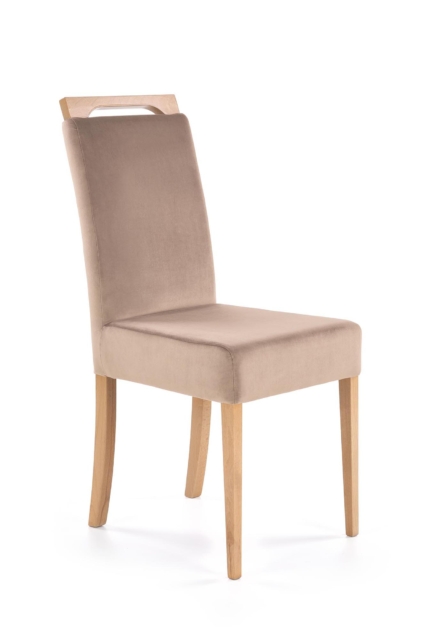 CLARION chair, color: honey oak / MONOLITH 09