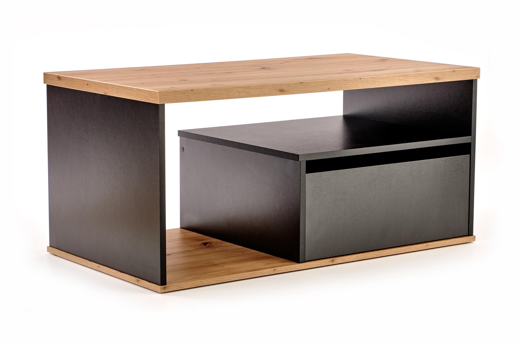 PANTERA c. table, color: wotan oak/black - Image 9