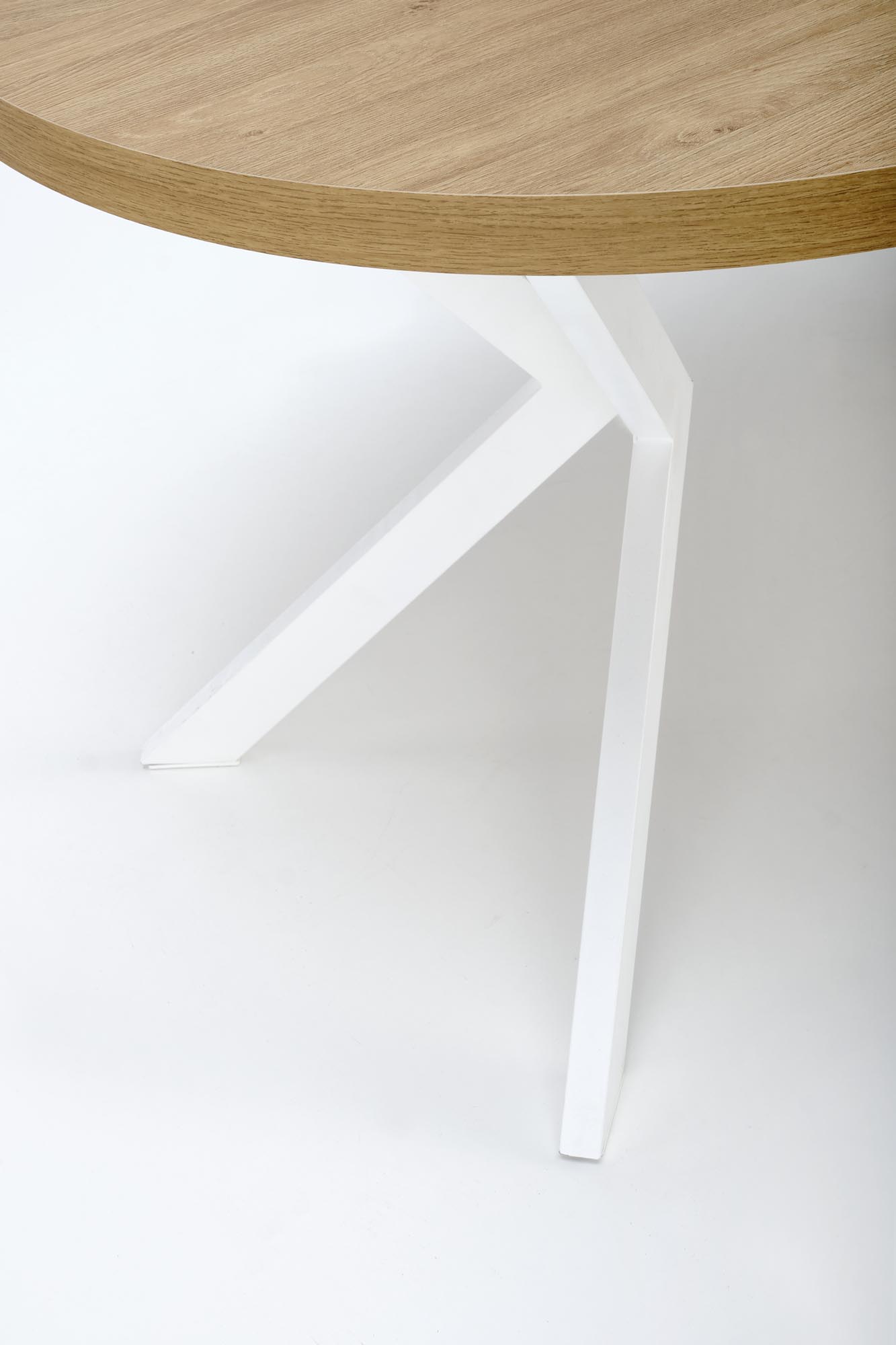 PERONI extension table, gold oak / white - Image 4