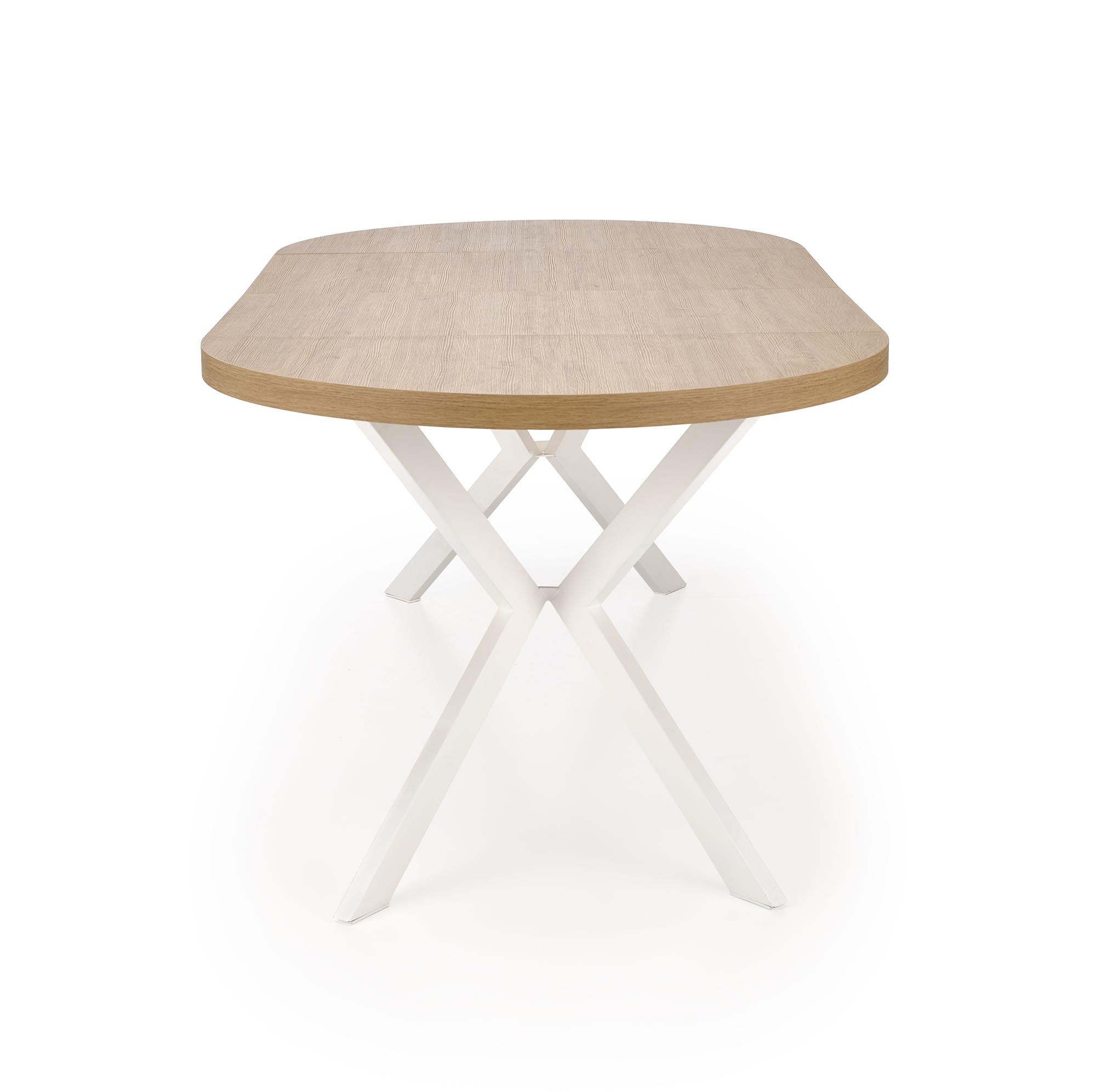 PERONI extension table, gold oak / white - Image 5