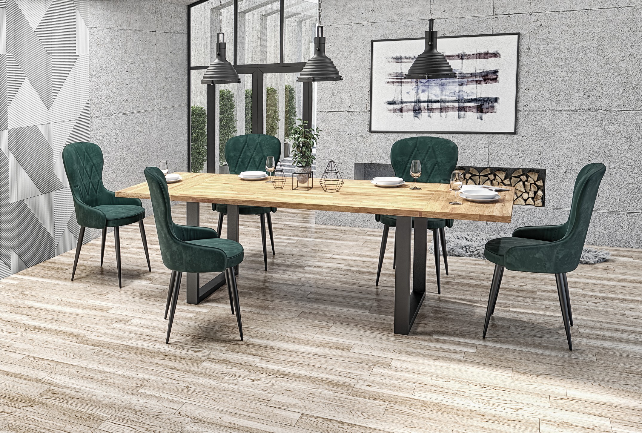 RADUS 140 table solid wood - Image 3