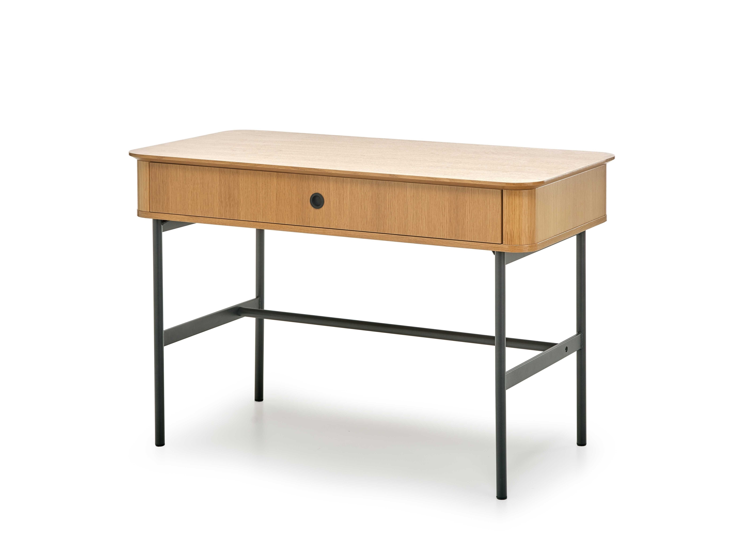 SMART B-1 desk color: natural oak - black - Image 3