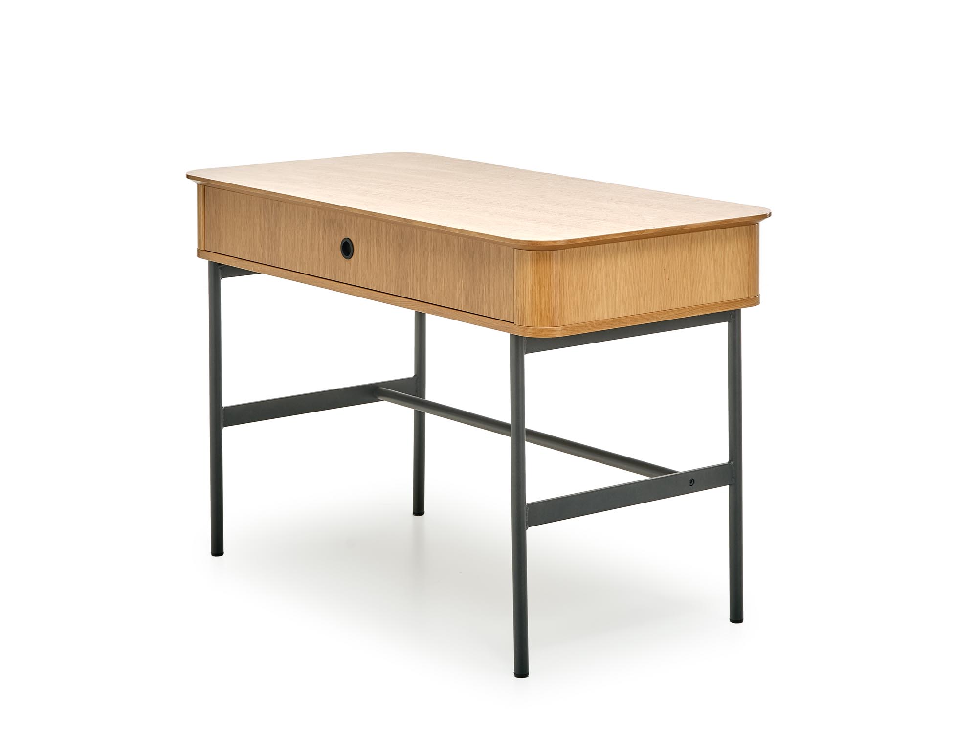 SMART B-1 desk color: natural oak - black - Image 5
