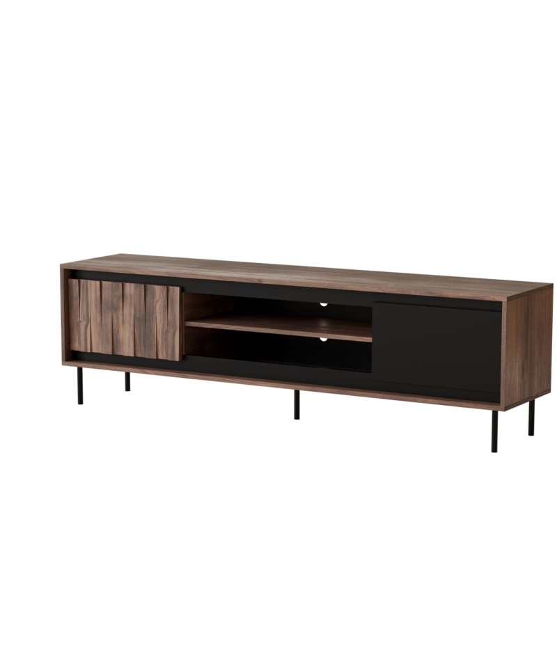 SWING RTV-1 TV-stand walnut / black