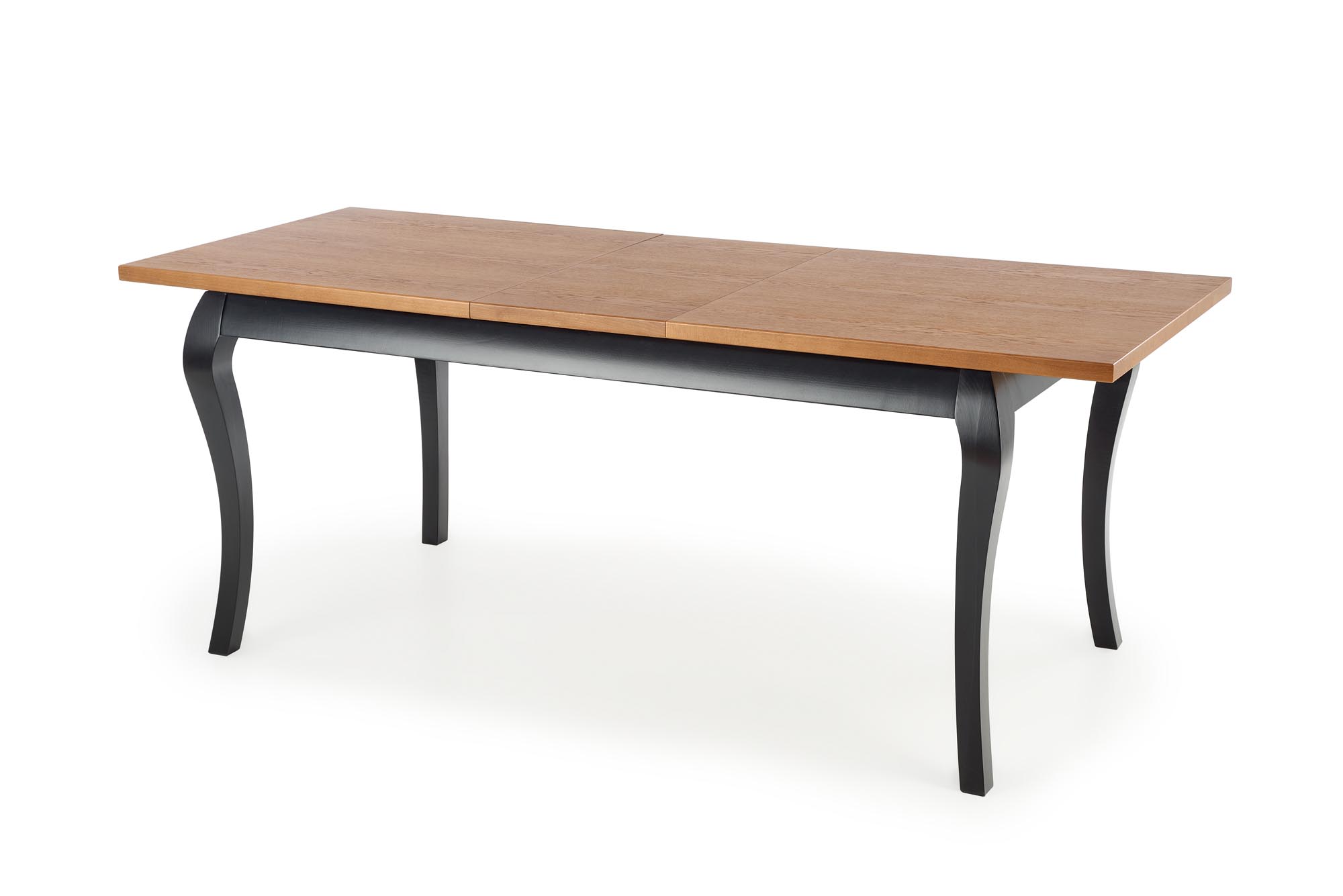 WINDSOR extension table, color: dark oak/black - Image 12