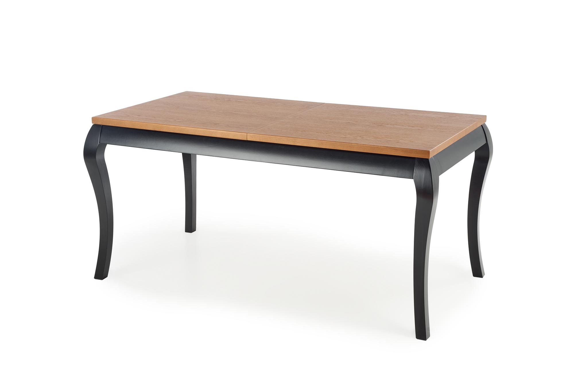 WINDSOR extension table, color: dark oak/black - Image 13