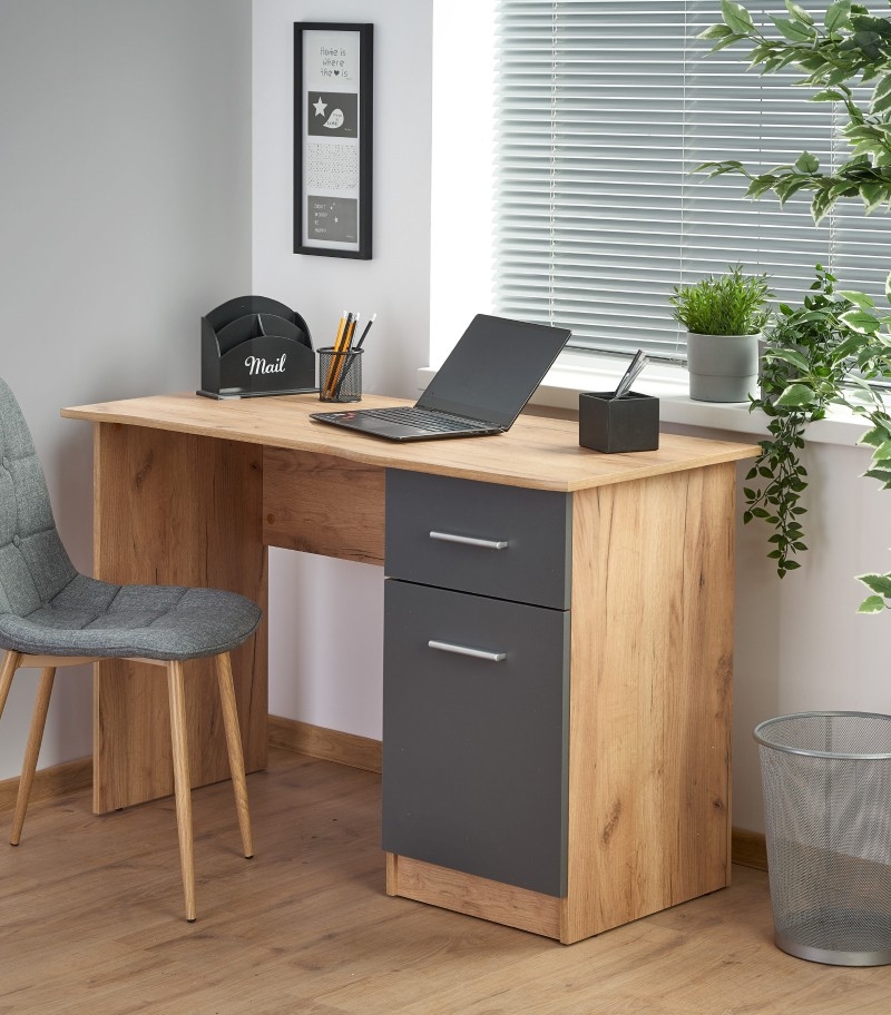 ELMO desk votan oak / antracite