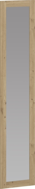 FORMO - F3 front with mirror for the MODULAR WARDROBE SYSTEM - artisan oak