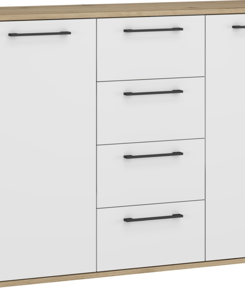 FORMO - KM-2 chest for the MODULAR WARDROBE SYSTEM - artisan oak / white