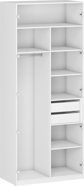 FORMO - K5 corps for the MODULAR WARDROBE SYSTEM - white