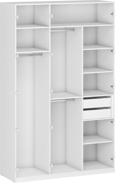 FORMO - K7 corps for the MODULAR WARDROBE SYSTEM - white