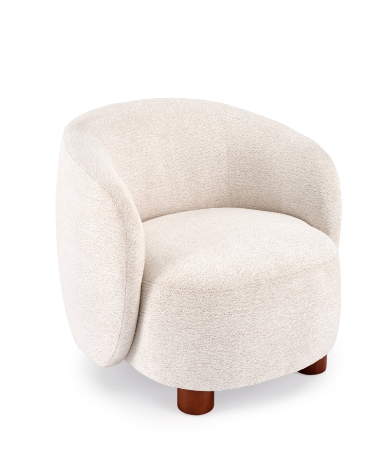 BAKER leisure chair, cream