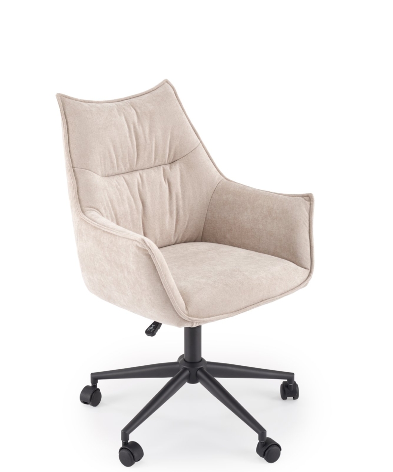 CLIO swivel armchair, beige