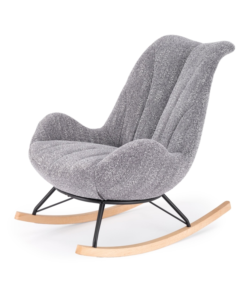 LUIS rocking chair, grey