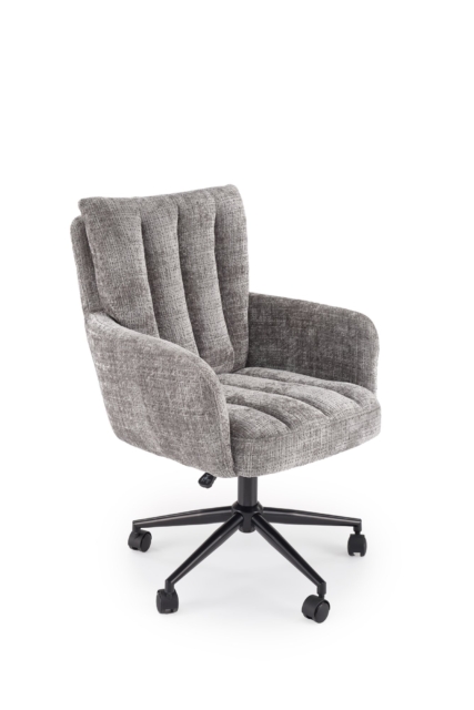 MISHEL swivel armchair, grey